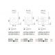Pendule, Lustre suspendate - Lustra LED suspendata design geometric FRAME SP QUADRATO neagra