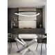Pendule, Lustre suspendate - Lustra LED suspendata design circular GEMINI SP D081 OTTONE