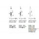 Pendule, Lustre suspendate - Pendul modern LOOK SP1 D06 OTTONE