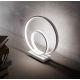 Veioze - Lampa de masa LED design modern circular OZ TL ON-OFF OTTONE
