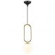 Pendule, Lustre suspendate - Pendul modern cu abajur asimetric din sticla suflata, Shapes 27