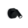 Aplica moderna cu spot LED directionabil BEAN ROUND AP neagra