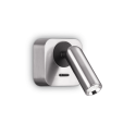 Aplica moderna cu spot LED directionabil BEAN SQUARE AP nickel