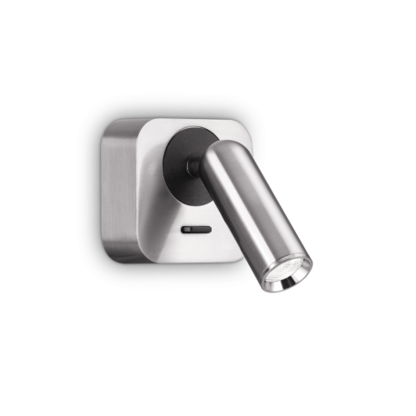 Aplice cu Spot - Aplica moderna cu spot LED directionabil BEAN SQUARE AP nickel