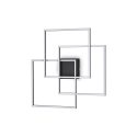 Lustra LED aplicata design geometric FRAME PL QUADRATO nergru