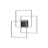 Lustra LED aplicata design geometric FRAME PL QUADRATO nergru