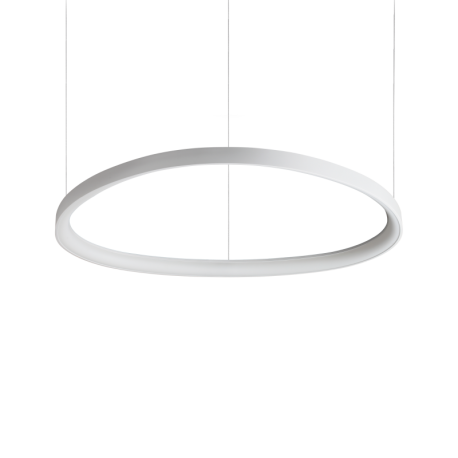 Pendule, Lustre suspendate - Lustra LED suspendata design circular GEMINI SP D081 BIANCO