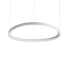 Lustra LED suspendata design circular GEMINI SP D081 BIANCO
