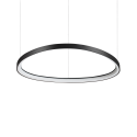 Lustra LED suspendata design circular GEMINI SP D081 NERO