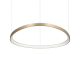 Lustra LED suspendata design circular GEMINI SP D081 OTTONE