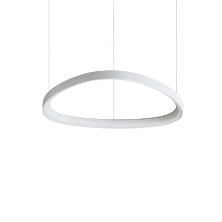 Pendule, Lustre suspendate - Lustra LED suspendata design circular GEMINI SP D061 BIANCO