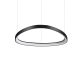 Pendule, Lustre suspendate - Lustra LED suspendata design circular GEMINI SP D061 NERO