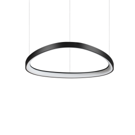 Pendule, Lustre suspendate - Lustra LED suspendata design circular GEMINI SP D061 NERO