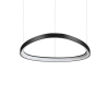 Lustra LED suspendata design circular GEMINI SP D061 NERO