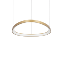 Lustra LED suspendata design circular GEMINI SP D061 OTTONE