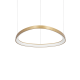 Lustra LED suspendata design circular GEMINI SP D061 OTTONE