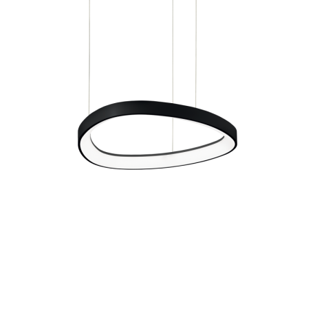 Pendule, Lustre suspendate - Lustra LED suspendata design circular GEMINI SP D042 NERO
