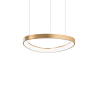 Lustra LED suspendata design circular GEMINI SP D042 OTTONE