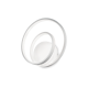 Aplice, corpuri de iluminat pentru pereti - Aplica LED design modern circular OZ AP ON-OFF BIANCO