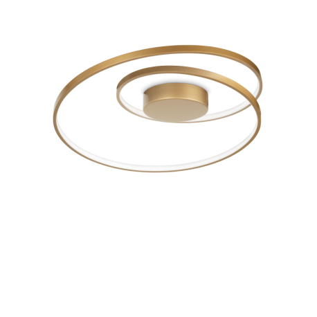 Lustre aplicate - Lustra / Plafoniera LED design modern circular OZ PL ORO