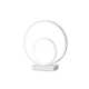 Veioze - Lampa de masa LED design modern circular OZ TL ON-OFF BIANCO