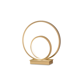 Lampa de masa LED design modern circular OZ TL ON-OFF OTTONE