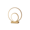 Lampa de masa LED design modern circular OZ TL ON-OFF OTTONE