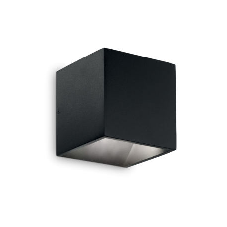 Aplice - Aplica LED ambientala design modern Rubik ap 3000k NERO