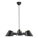 Lustra cu 3 brate design modern STAY negru