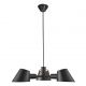 Pendule, Lustre suspendate - Lustra cu 3 brate design modern STAY negru
