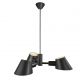 Pendule, Lustre suspendate - Lustra cu 3 brate design modern STAY negru