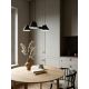 Pendule, Lustre suspendate - Lustra cu 3 brate design modern STAY negru