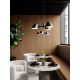 Pendule, Lustre suspendate - Lustra cu 3 brate design modern STAY negru