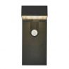 Lampa LED de perete solara cu senzor pentru iluminat exterior, stil modern IP44 Alya
