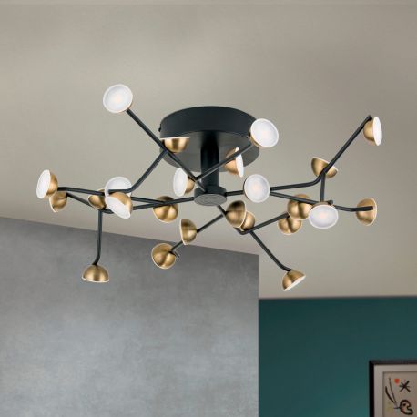 Lustre aplicate - Lustra aplicata moderna cu 24 de surse LED Blossom
