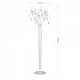 Lampadare - Lampadar stil clasic cu cristale Swarovski Giada argintiu mat