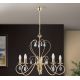 Candelabre, Lustre - Candelabru 5 brate stil clasic cu cristale K9 Alessia auriu