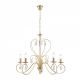 Candelabre, Lustre - Candelabru 5 brate stil clasic cu cristale K9 Alessia auriu