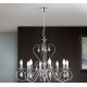 Candelabre, Lustre - Candelabru 5 brate stil clasic cu cristale K9 Alessia crom