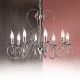 Candelabre, Lustre - Candelabru 8 brate stil clasic cu cristale K9 Alessia crom