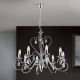 Candelabre, Lustre - Candelabru 8 brate stil clasic cu cristale K9 Alessia crom