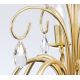 Candelabre, Lustre - Candelabru 8 brate stil clasic cu cristale K9 Alessia auriu