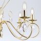 Candelabre, Lustre - Candelabru 8 brate stil clasic cu cristale K9 Alessia auriu