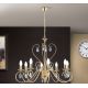 Candelabre, Lustre - Candelabru 8 brate stil clasic cu cristale K9 Alessia auriu