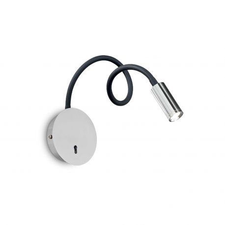 Aplice, corpuri de iluminat pentru pereti - Aplica LED minimalista cu brat orientabil FOCUS-2 AP CROMO