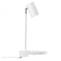 Aplica de perete, directionabila, port usb, design modern CODY alb