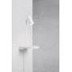 Aplice, corpuri de iluminat pentru pereti - Aplica de perete, directionabila, port usb, design modern CODY alb
