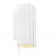 Aplice - Aplica LED de perete design modern CURTIZ alb