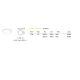 Spoturi tavan fals - Spot incastrabil LED GROOVE FI1 30W ROUND 4000K