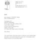 Veioze - Veioza, lampa de masa design modern DICTE alb